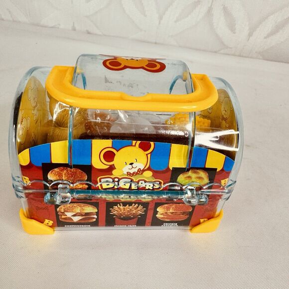 5 for $25| Kidstar Bigears Bear Burger Mini Lunch Box Playset Toy Milkshake - Picture 3 of 11